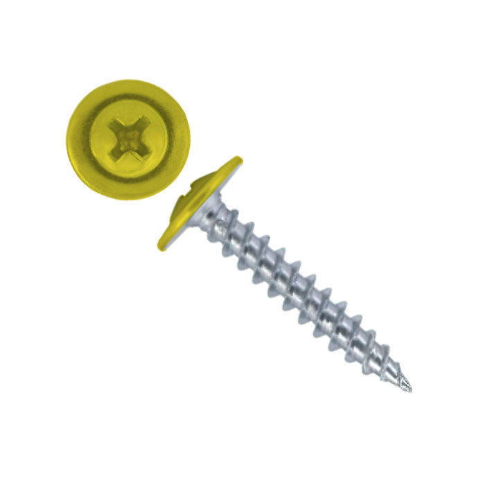 Саморез ПШ 4,2х25 (500шт) шлиц PH2 RAL 1016